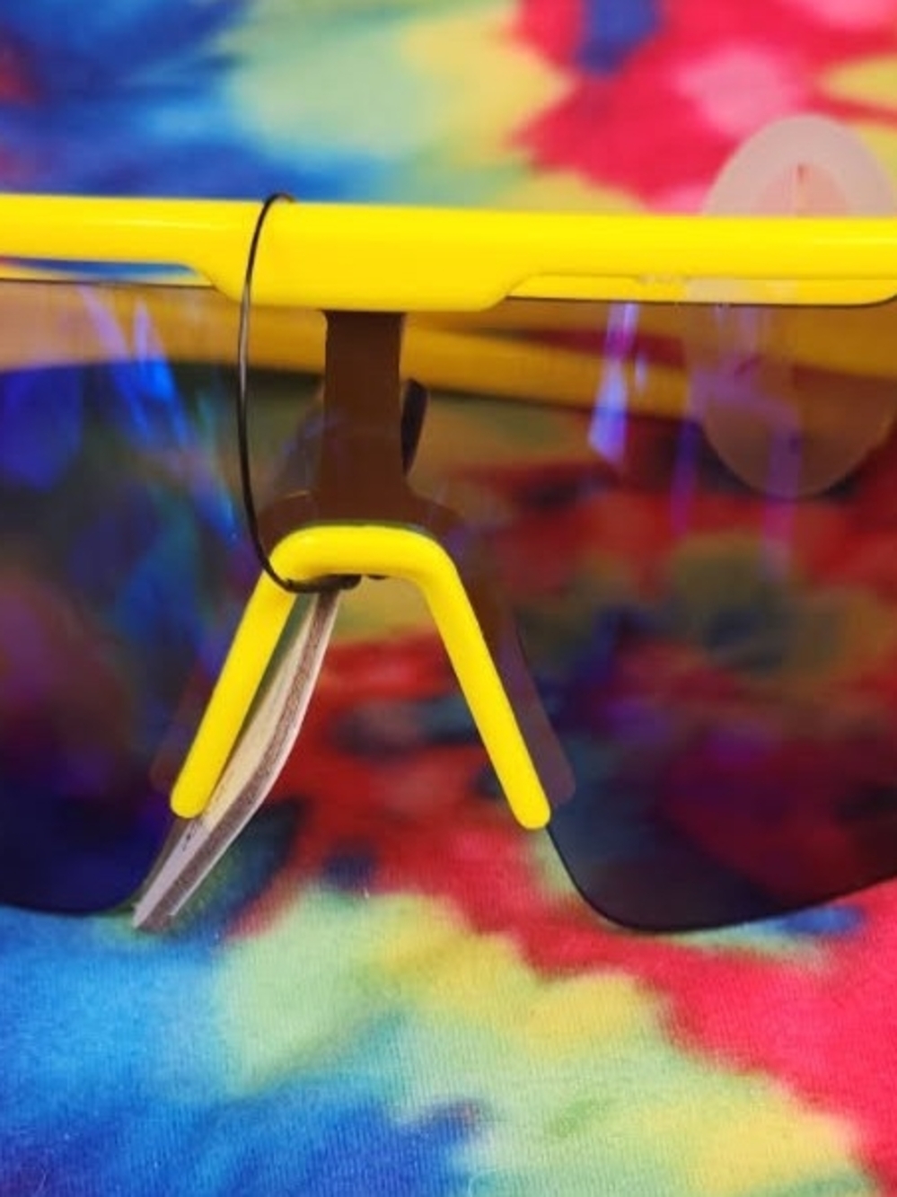 Wrangler Yellow Rimmed Party Sunglasses